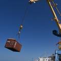 В два раза выросла перевалка контейнеров через порт Актау по ТМТМ в январе этого года 